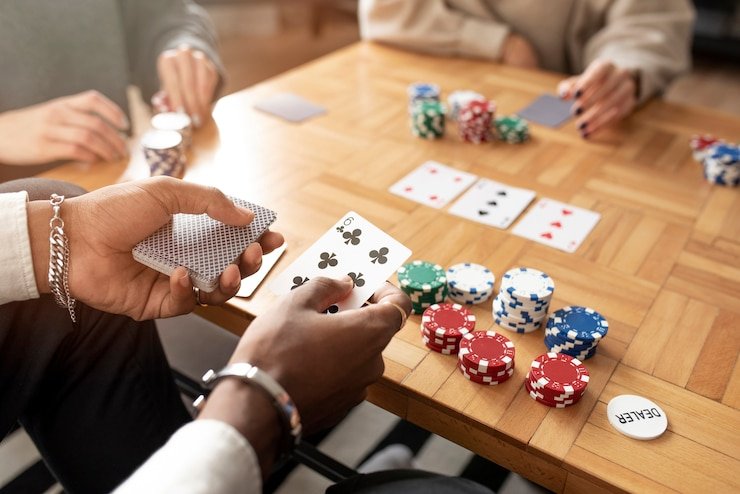 Antarmuka table games overcooked di layar ponsel Android dengan dealer blackjack langsung